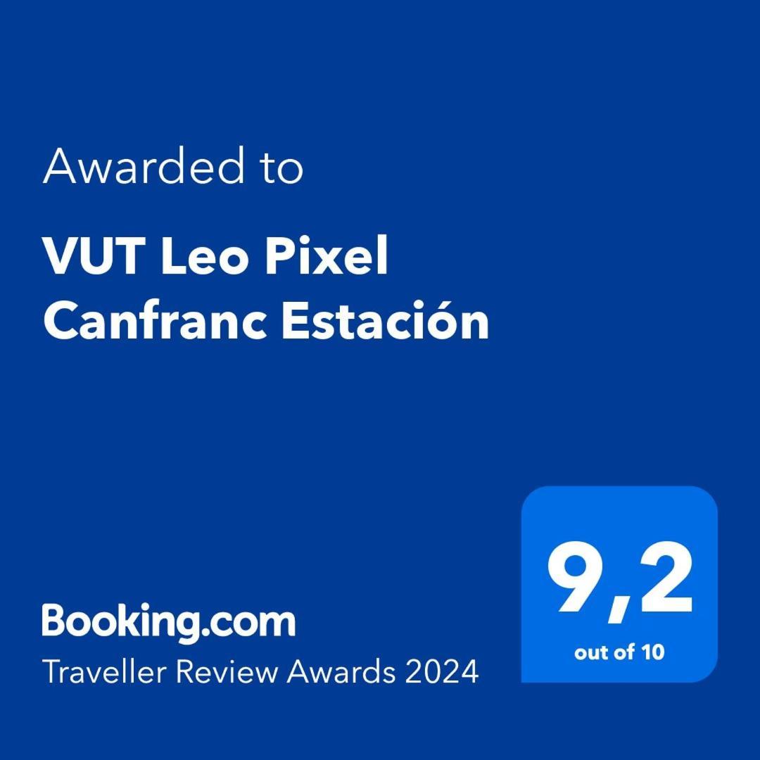 "Leo Pixel" Avairent Canfranc Estacion Apartment Exterior photo